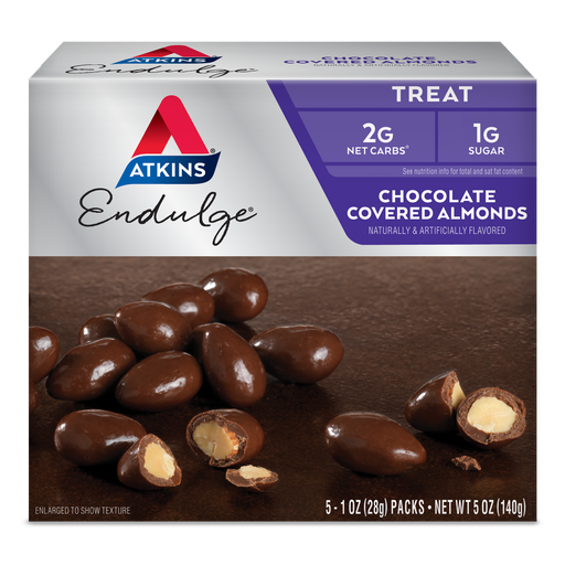 Atkins Chocolate Covered Almonds (Pack of 5)