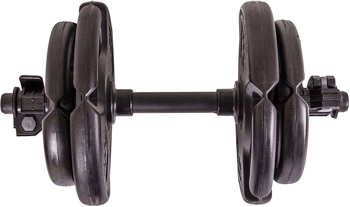 4-Weight Deluxe Dumbbell Set by Step Fitness (Sold as a Pair)