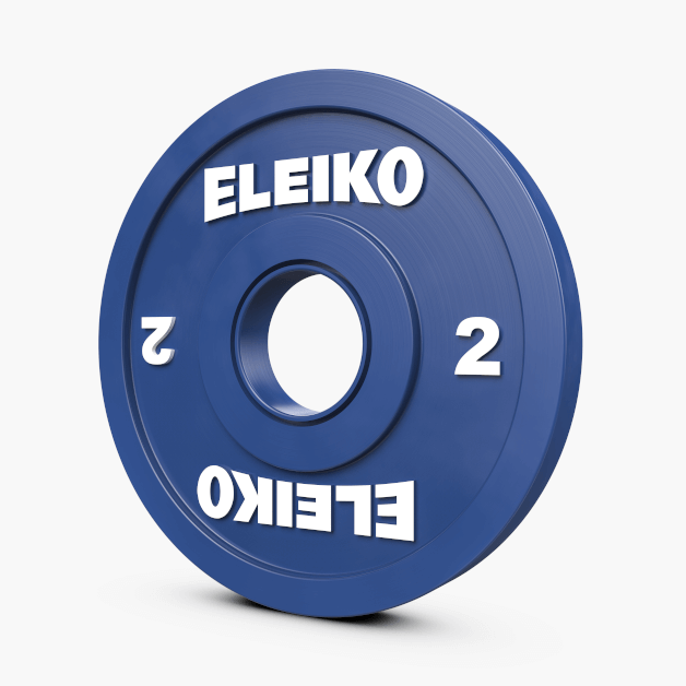 Disc 1KG Eleiko IWF Weightlifting Friction Grip Competition Training Discs