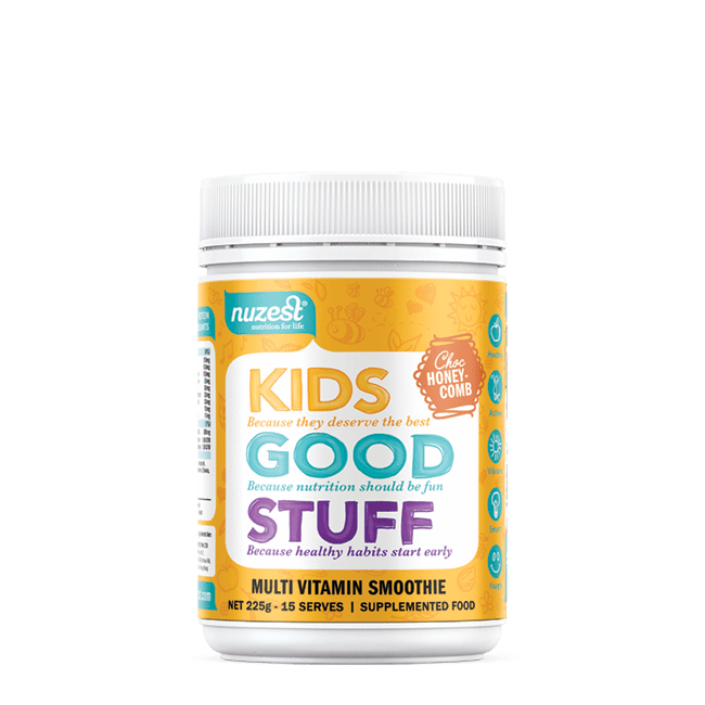 Nutrition Choc Honeycomb Nuzest Kids Good Stuff