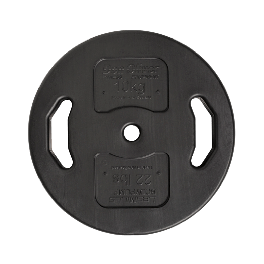 Don Oliver - 10kg Plates for Body Pump set / Studio Barbell / Pump Set (Single)